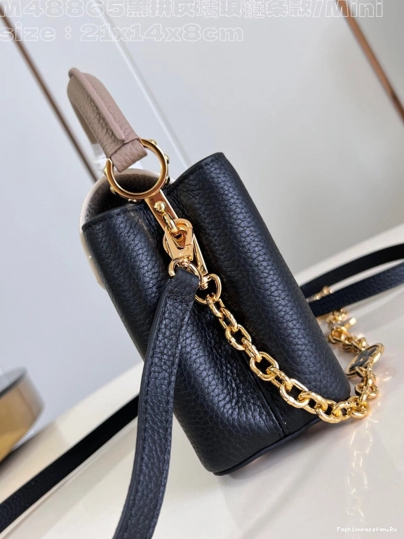 FS CHEAP LOUIS CAPUCINES VUITTON MINI-21*14*8CM 0717